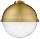 Innovations HFS-124-BB Hampden 12" Seedy Glass