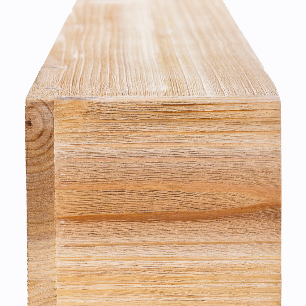 Weathered Beam Mantel, Maple, 60"