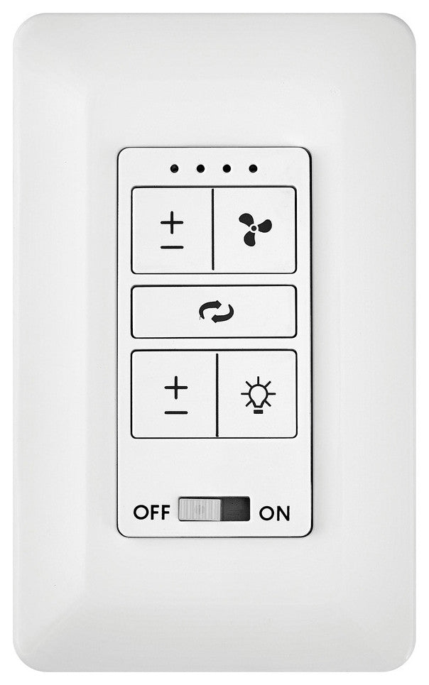 Hinkley Wall Control 4 Speed Dc Wall Control 4 Speed Dc, White