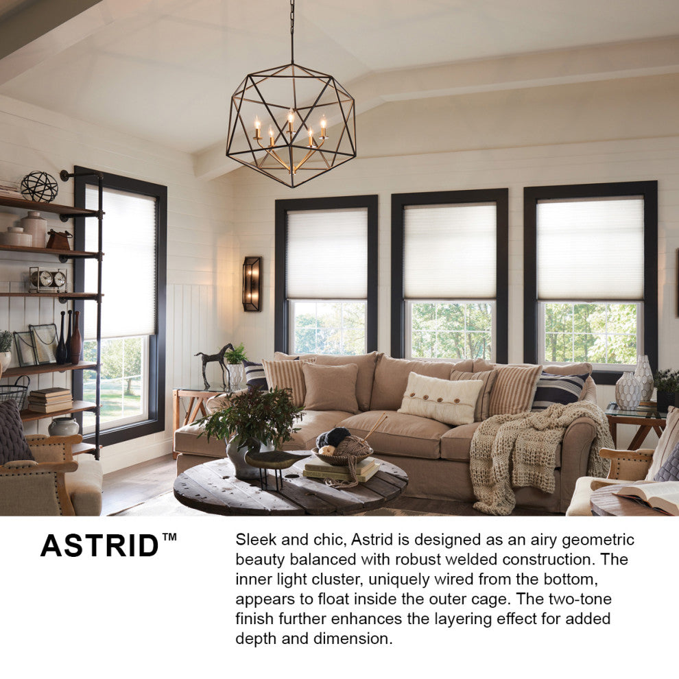 Hinkley Astrid Medium Open Frame, Metallic Matte Bronze