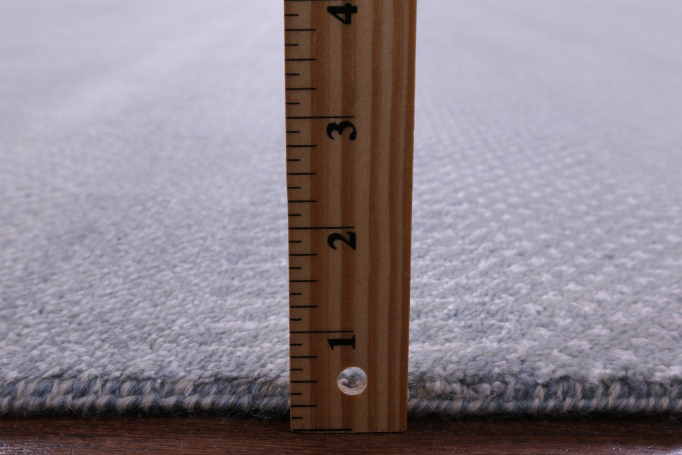 8' 1" X 10' 1" Hand Knotted Wool and Silk Savannah Grass Rug Q12010