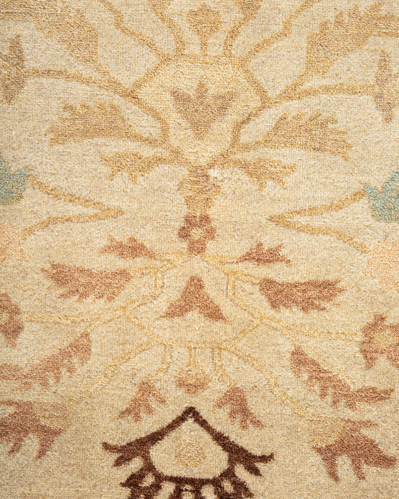 Mogul, One-of-a-Kind Hand-Knotted Area Rug Ivory, 8' 2" x 10' 5"