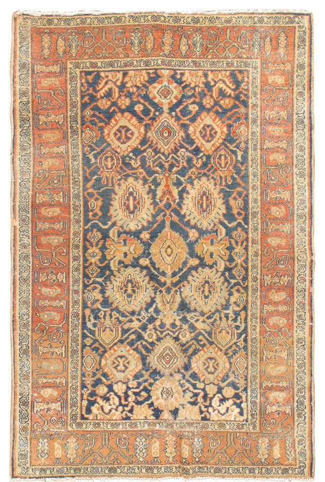 Vintage Consigned Overdyed Rug, 8'6x12'