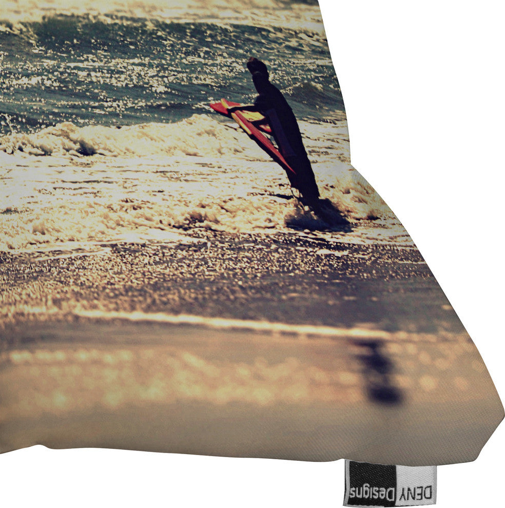 Deny Designs Shannon Clark Sunset Surfers Outdoor Throw Pillow