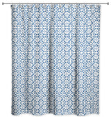 Cross Tile Pattern 5 71x74 Shower Curtain