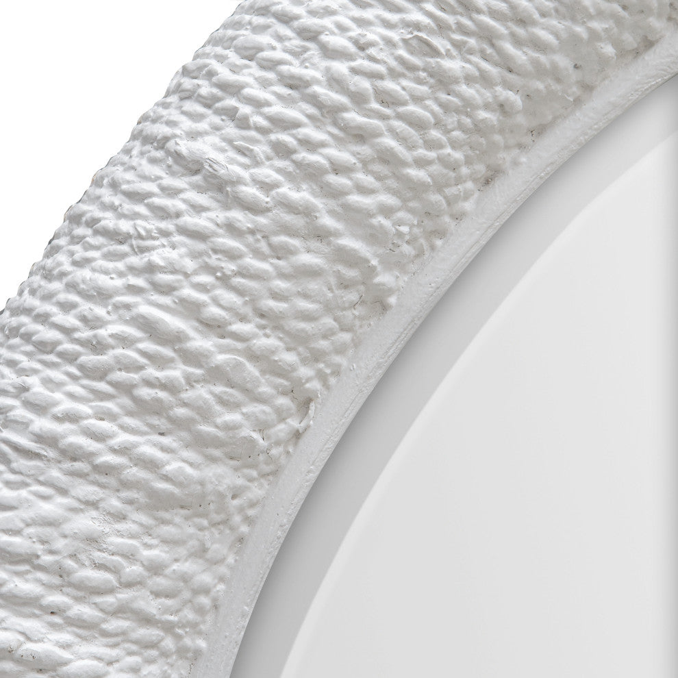 Uttermost UT-8168 Mirror from the Mariner collection, Matte White