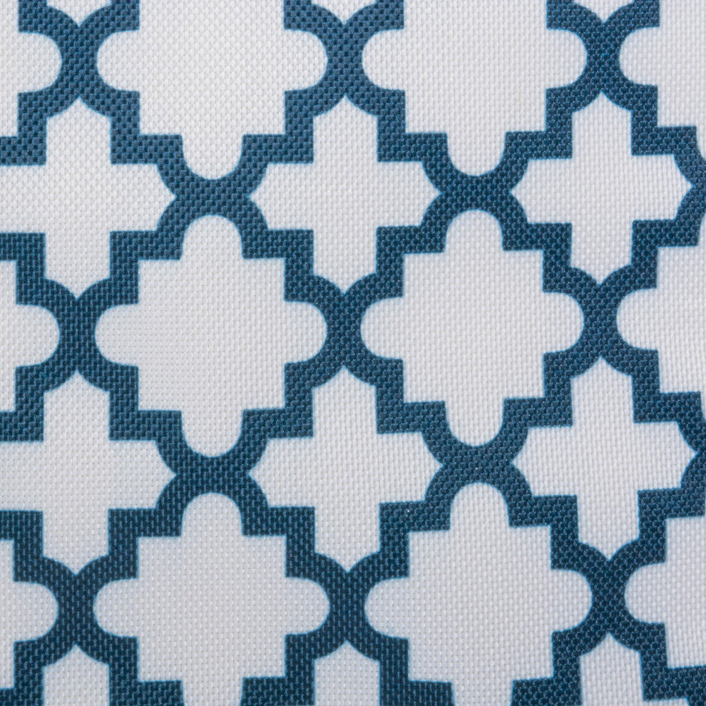 Polyester Storage Lattice Navy Rectangle All Purpose 21x13".7x17"