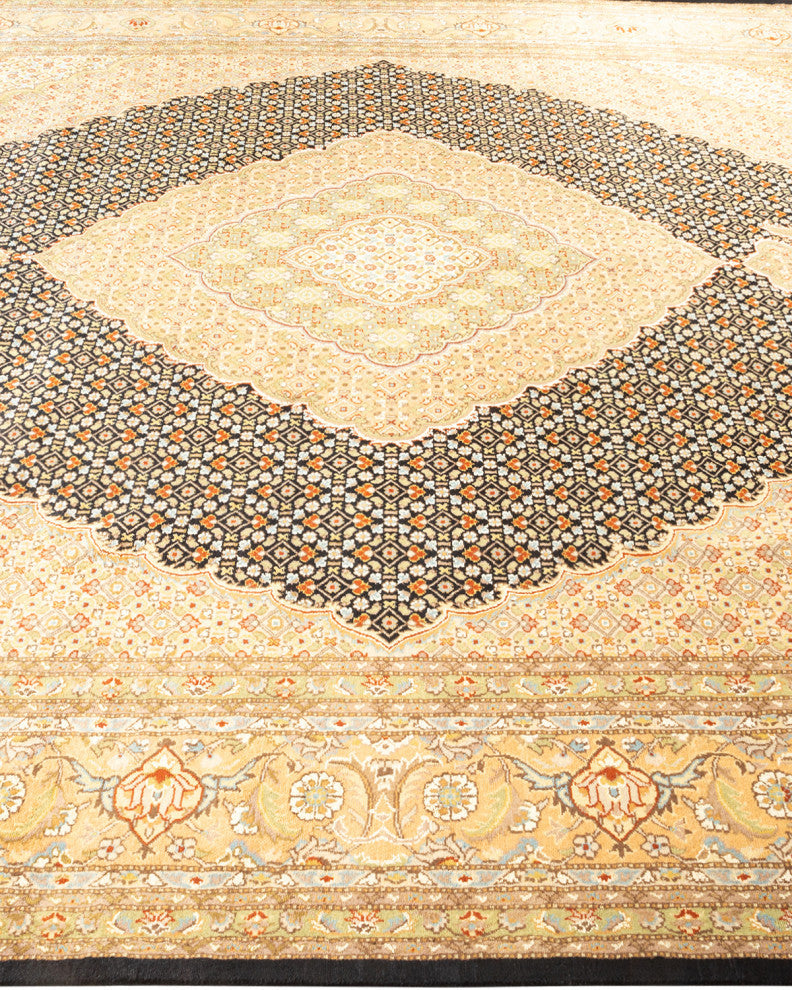 Mogul, One-of-a-Kind Hand-Knotted Area Rug Black, 8'0"x10'1"