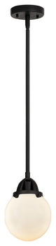 Beacon Mini Pendant, Matte Black, Matte White, Matte White