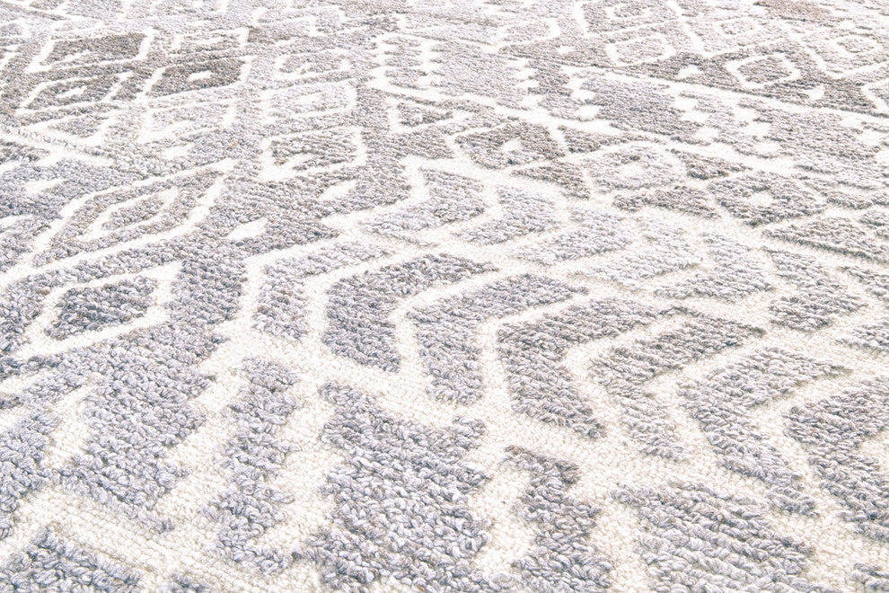 Weave & Wander Saena Taupe/Natural 8'x8' Round Rug