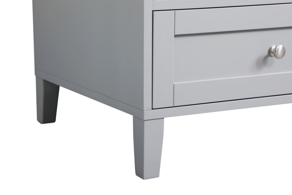 22" Traditional Grey-Light Bathroom Vanity