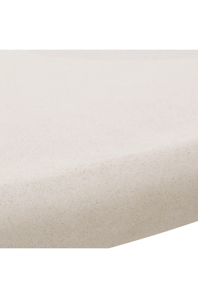 White Round Outdoor Dining Table M, Eichholtz Cleon