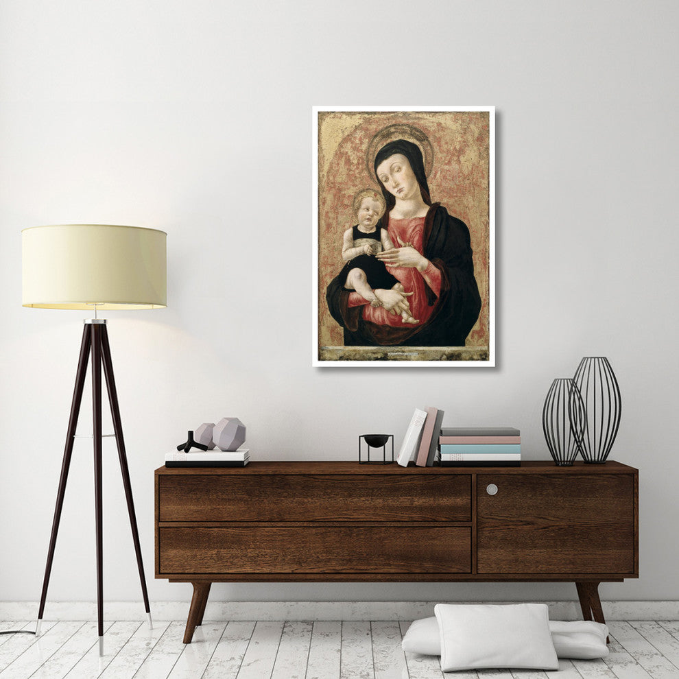 "Madonna and Child" Digital Paper Print by Bartolomeo Vivarini, 32"x46"