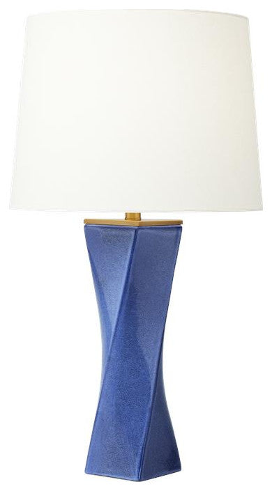 Generation Lighting, CT1211FRB1, Table Lamp, Frosted Blue