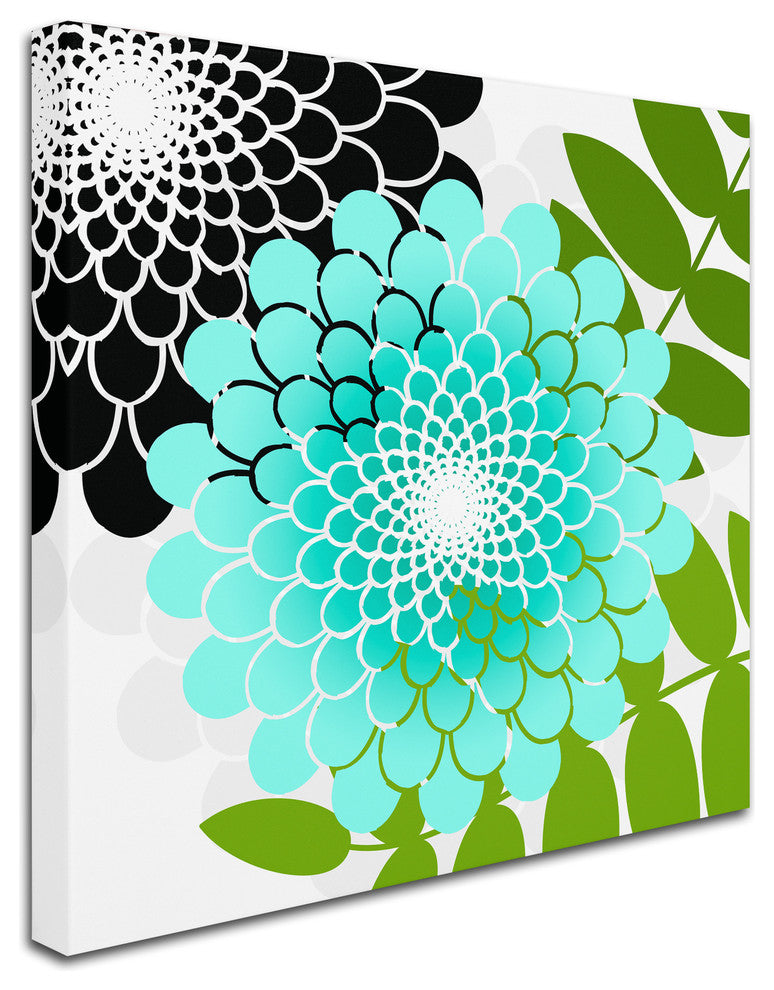 Tina Lavoie 'Rain Forest III' Canvas Art, 18" x 18"