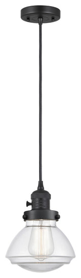 INNOVATIONS 201CSW-BK-G322 1-Light Mini Pendant Matte Black
