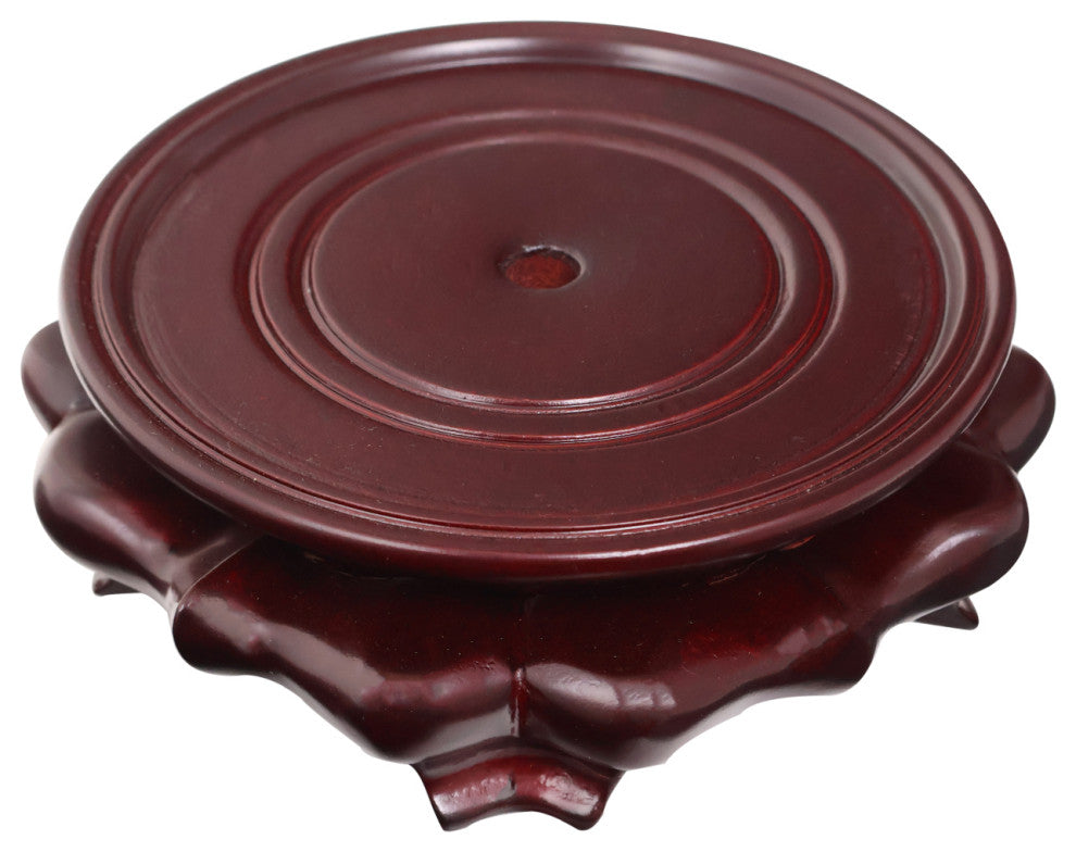 Oriental Onion Shaped Vase Stand, 6