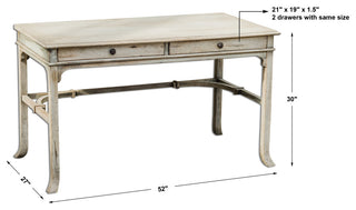 Uttermost Bridgely Aged Writing Desk