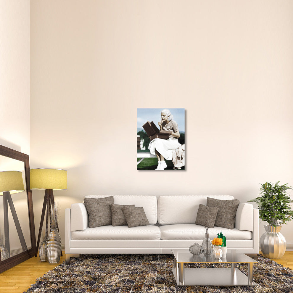"Jean Harlow" Stretched Canvas Giclee by Hollywood Photo Archive, 28x36"