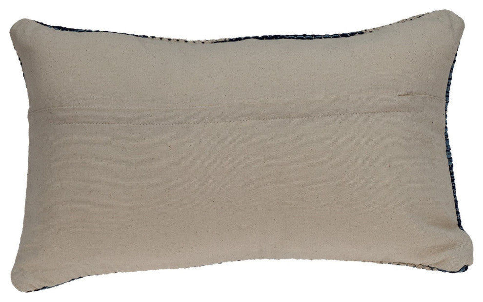 Boho Geo Braid Lumbar Pillow