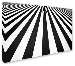 Kouji Tomihisa 'Stripe' Canvas Art, 22x32