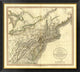 "New York, Vermont, New Hampshire, 1806"  by John Cary, 40x36"