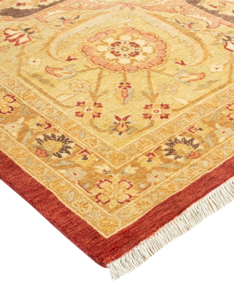 Mogul, One-of-a-Kind Hand-Knotted Area Rug Orange, 8'3"x10'7"