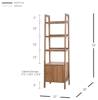 Henley Wall Bookcase, Newton Brown
