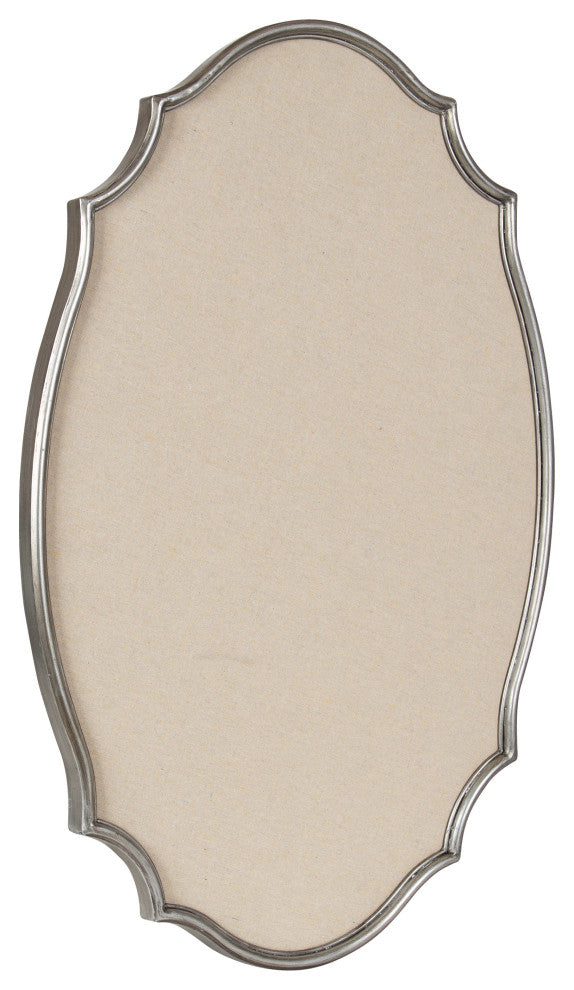 Leanna Framed Pinboard, Silver 24x36