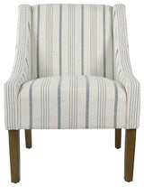 Classic Accent Chair, Blue