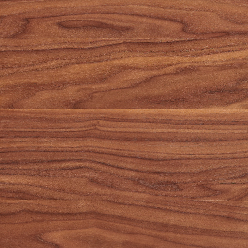 Folke Coffee Table Top and Base, Walnut With Matte Black Cross Bar