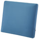 Patio Back Cushion Slip Cover and Foam, Empire Blue, 23"x20"x4"