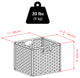 Leo 2-Pc Wicker Basket Set, Small, Walnut Rattan