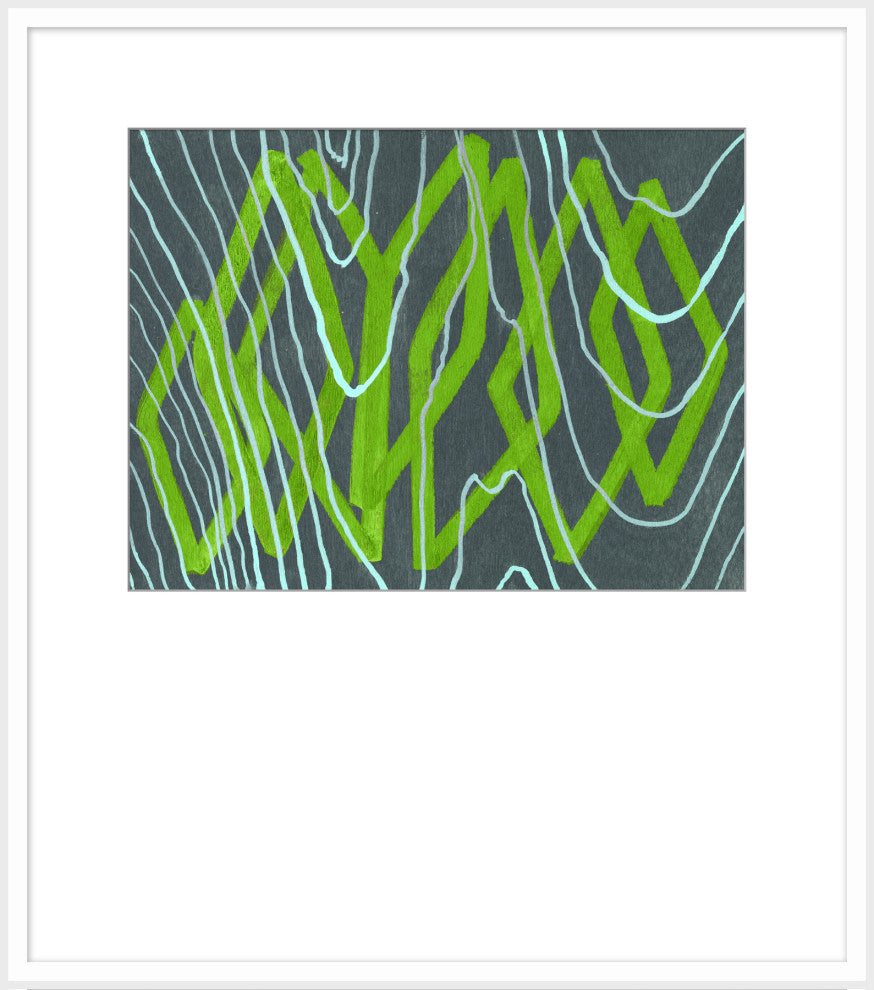 Stained Stacks 1, Giclee Reproduction Artwork