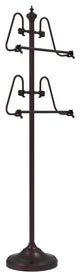 Foor Standing 49" Towel Stand, Antique Bronze