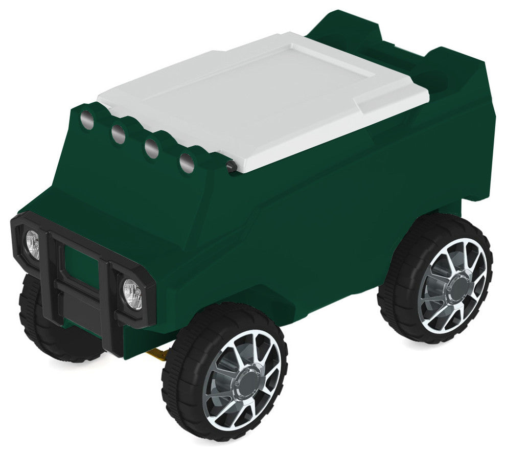 RC Rover Cooler, Green and White