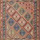 Ahgly Company Indoor Square Traditional Area Rugs, 3' Square