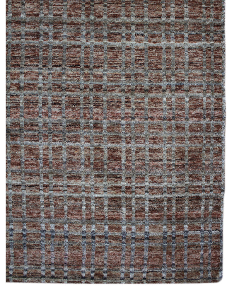Paradise Area Rug, Brick Red, 3' x 5', Geometric