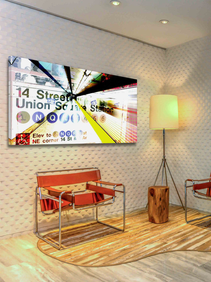 "Under" Fine Art Canvas Print, 45"x22.5"