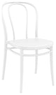Victor Patio Dining Set With 4 Chairs White