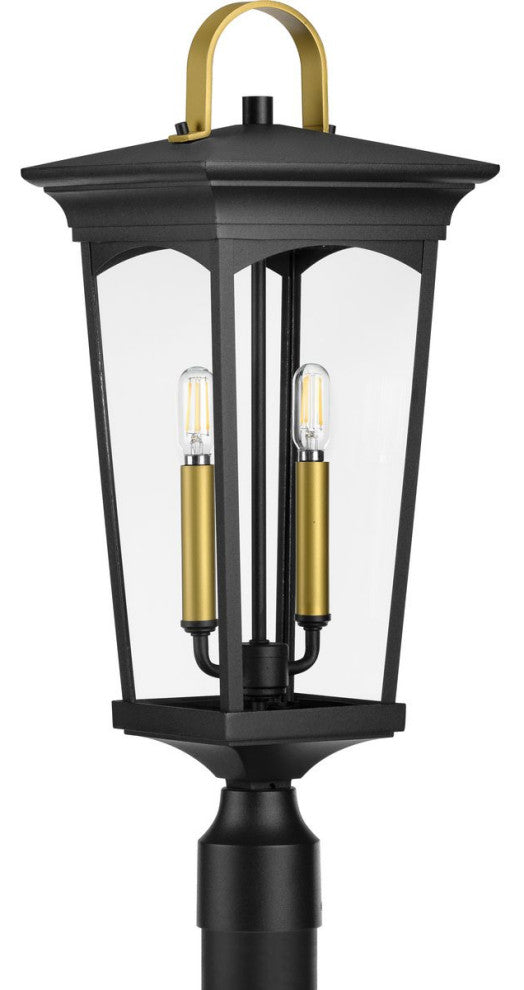 Chatsworth Collection Black 2-Light Post Lantern