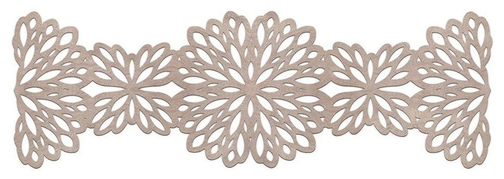 Double-Sided Floral Table Runner