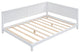 Gewnee Full Size Wood Daybed/Sofa Bed, White