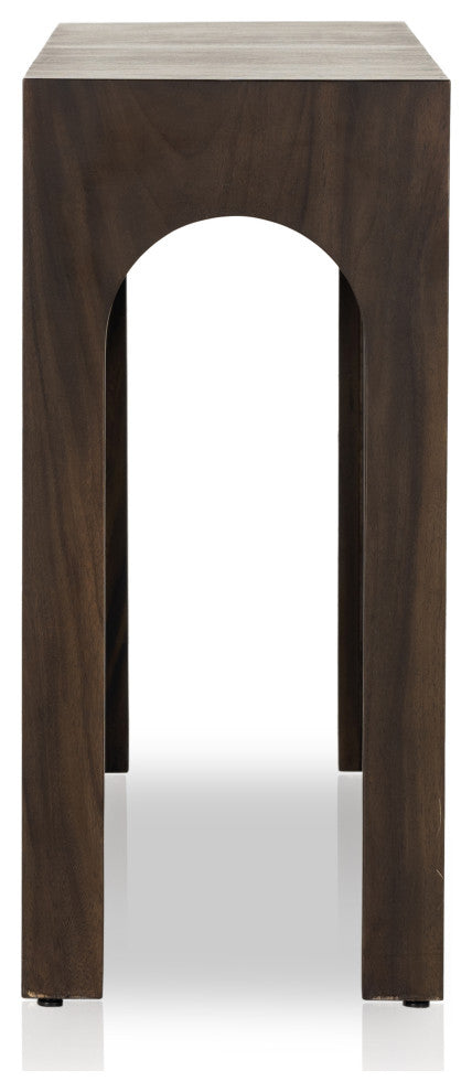 Fausto Console Table-Smoked Guanacaste