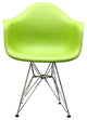 Modern Contemporary Kitchen Dining Armchair Green