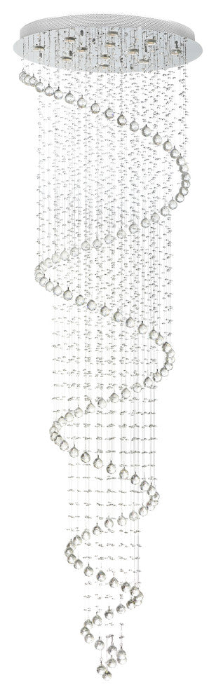 Spiral Flush Mount, 108 Inches