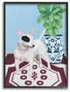 Dog And Vase Animal Pet Painting, 11"x14"