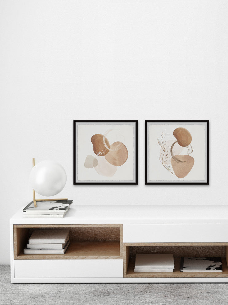 Birth of a Star Diptych, 2-Piece Set, 24x24 Panels