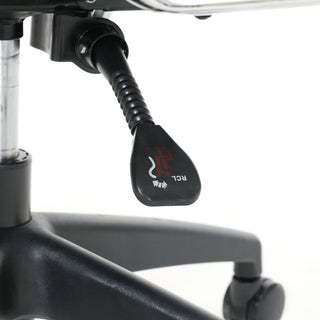 LeisureMod Hilton Modern High Back Leather Conference Office Chair, White