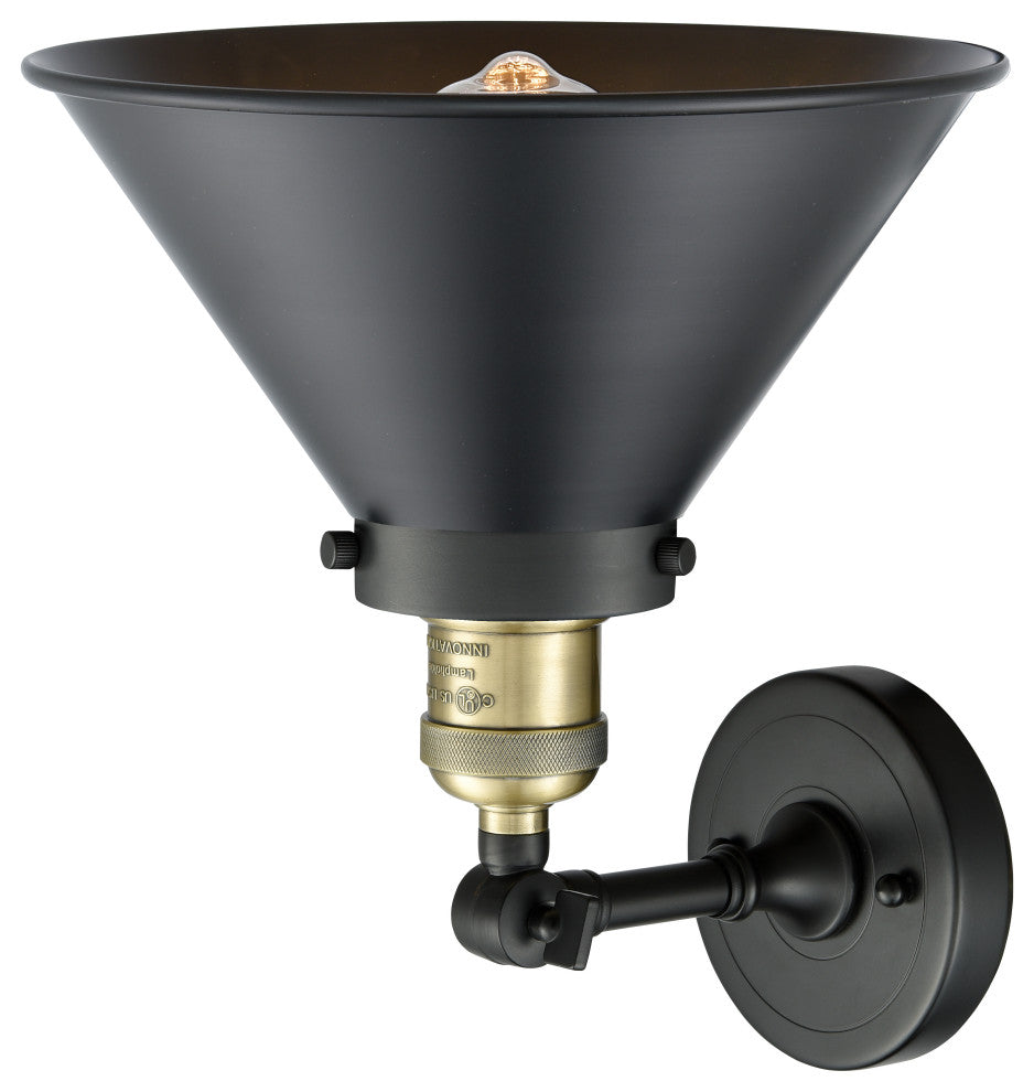 Innovations Briarcliff 1-Light Sconce Black Antique Brass